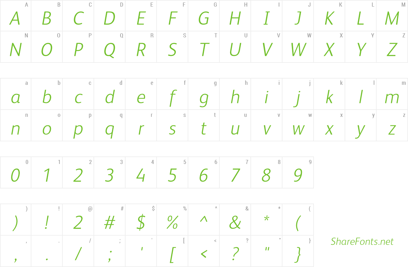 fs albert free font